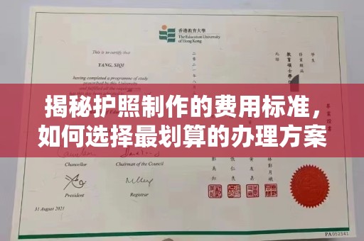 建平揭秘护照制作的费用标准，如何选择最划算的办理方案？